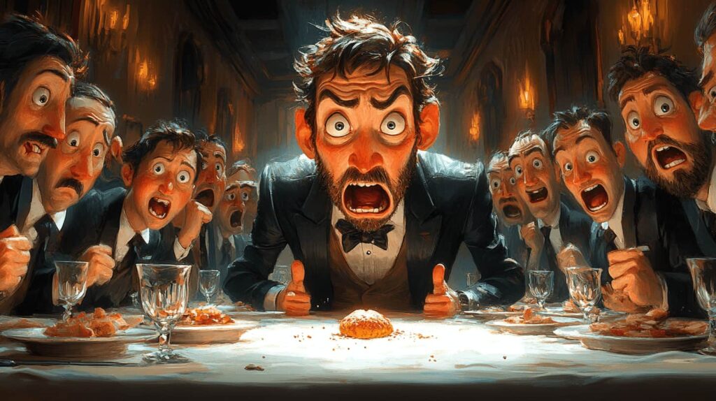 El drama del catering: nadie trabaja bien con hambre